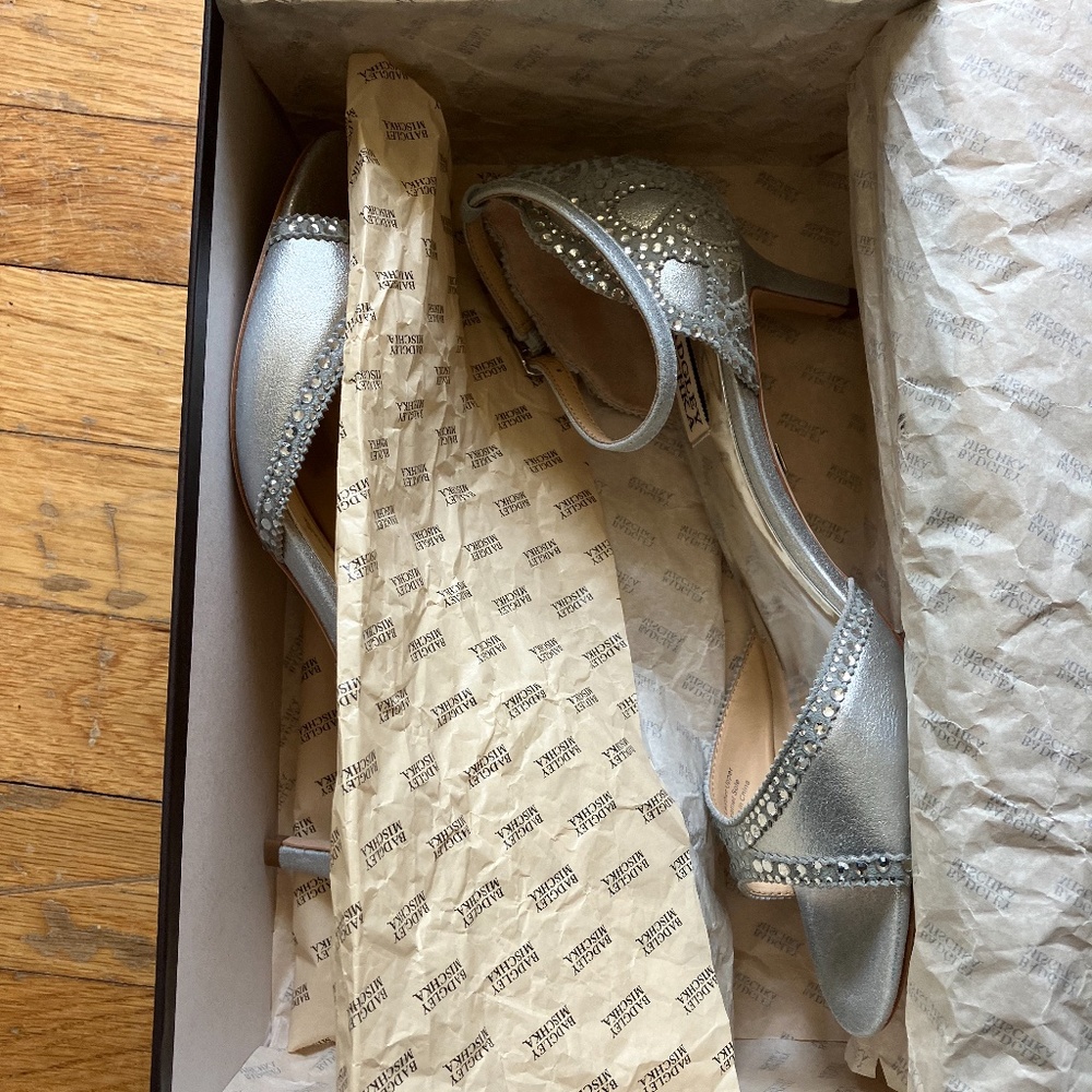 BADGLEY MISCHKA - Women's Gillian Dress Sandals - Size 8.5 - Picture 8 of 9